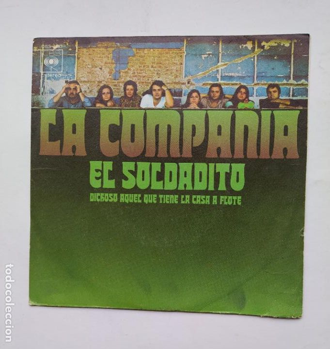 Vinyl records: La Compa&ntilde;&iacute;a - El Soldadito / Dichoso Aquel Que Tiene La Casa a Flote. SINGLE. TDKDS14