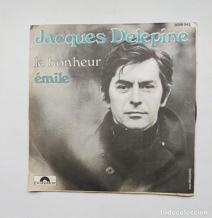 Discos de vinilo: JACQUES DELEPINE. LE BONHEUR. EMILE. SINGLE. TDKDS14 - Foto 1