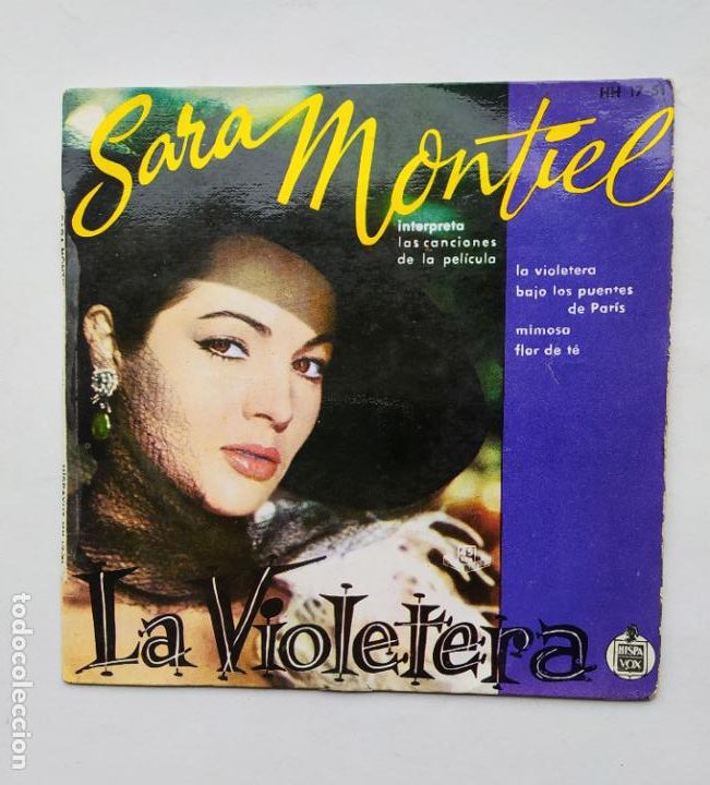 Discos de vinilo: SARA MONTIEL. LA VIOLETERA. + 3. EP. TDKDS14 - Foto 1