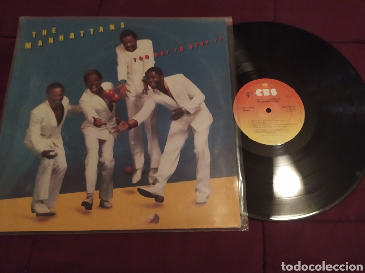 Discos de vinil: Vinilo. The Manhattans. Too hot to stop it.1985