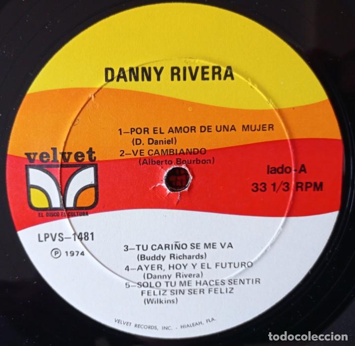 Discos de vinilo: DANNY RIVERA (HOMONIMO) VINILO LP 1974 USA - Foto 3