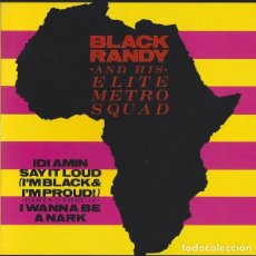 Discos de vinilo: BLACK RANDY AND HIS ELITE METRO SQUAD ‎– IDI AMIN SINGLE PUNK, FUNK VINYL, 7”, 45 RPM, REISSUE