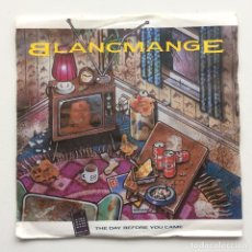 Discos de vinilo: BLANCMANGE ‎– THE DAY BEFORE YOU CAME / ALL THINGS ARE NICE (VERSION) UK,1984 LONDON RECORDS