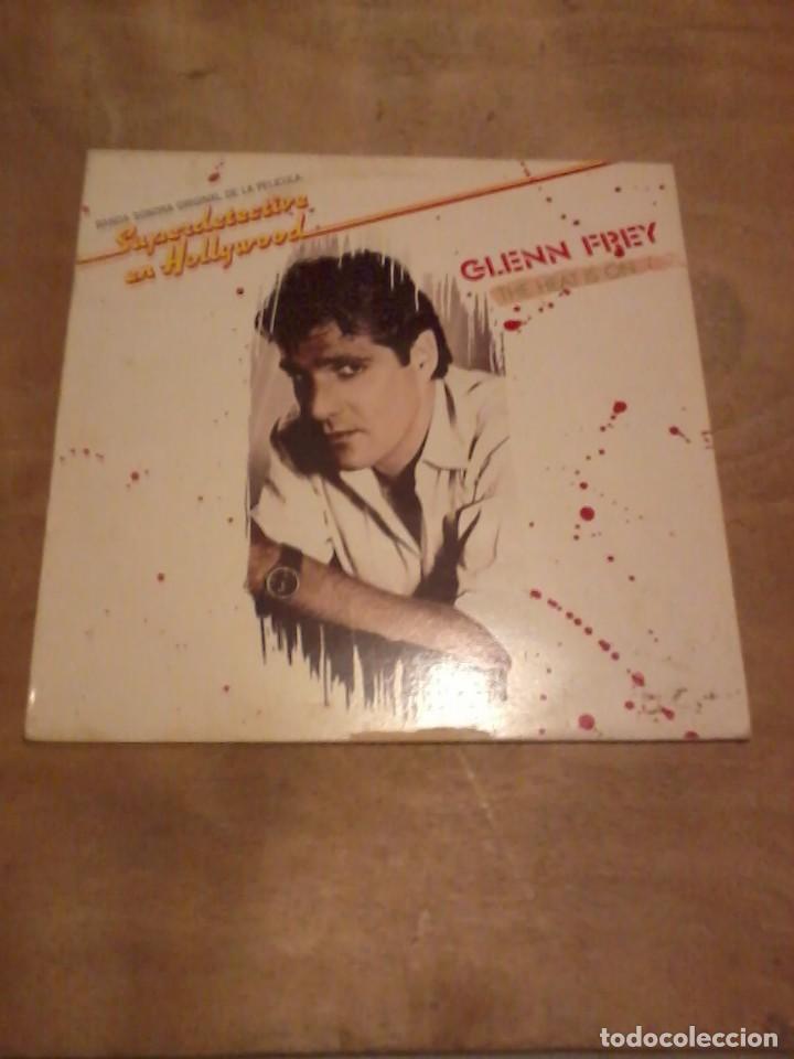 Discos de vinilo: Glenn Frey lp BSO Superdetective en Hollywood Maxi - Foto 1