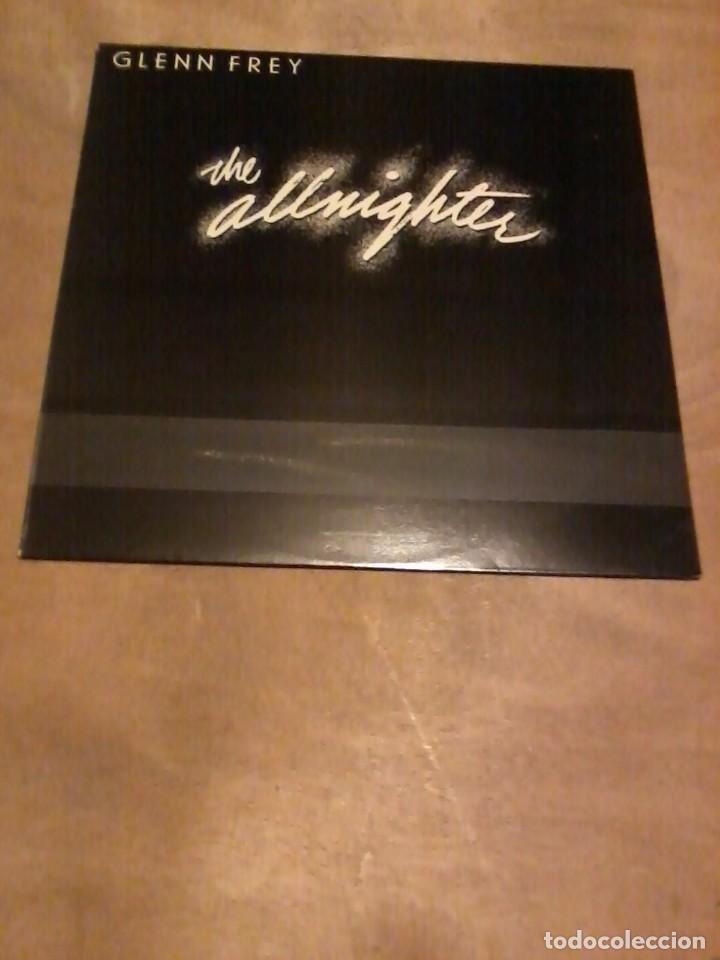 Discos de vinilo: Glenn Frey LP The allnighters Esp. 1984 - Foto 1
