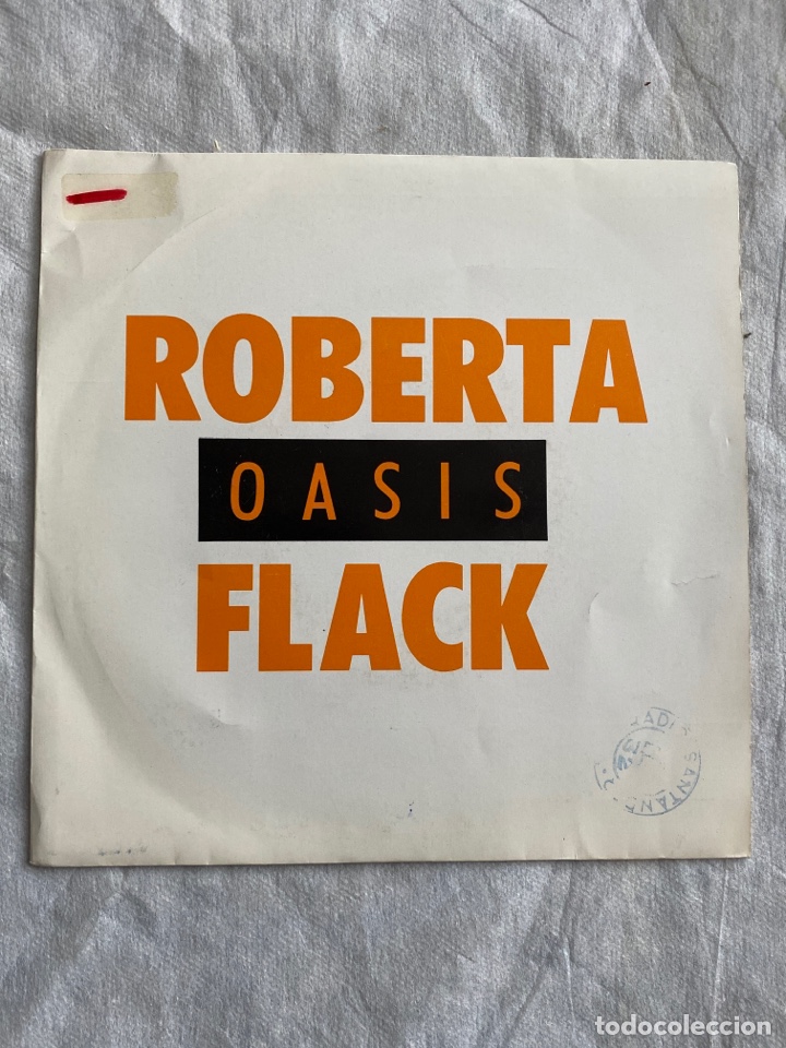 Discos de vinilo: Roberta Flack - Oasis (7&rdquo;, Single, Promo) (Atlantic) - Foto 1