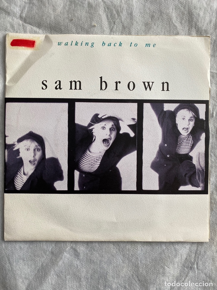 Discos de vinilo: Sam Brown - Walking Back To Me (7&rdquo;, Single) (A&M Records) - Foto 1