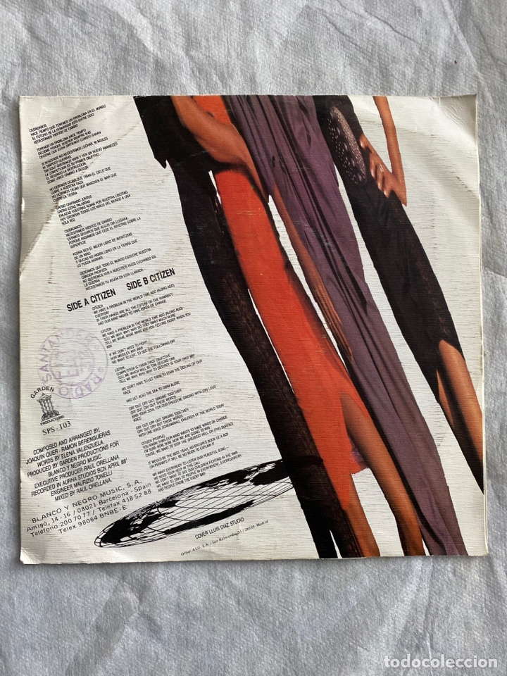 Discos de vinilo: Boney M. - Citizen (7&rdquo;, Single) Spitfire Music - Foto 2