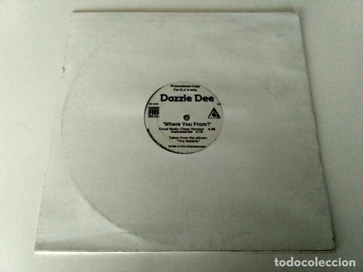 Discos de vinilo: Dazzie Dee - Where You From? - Foto 2