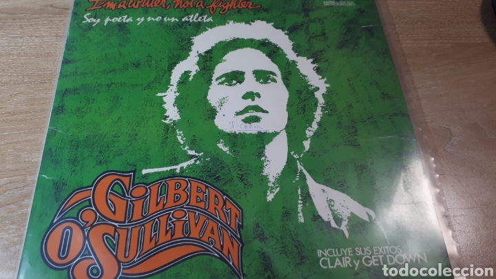 Discos de vinilo: GILBERT O SULLIVAN I AM A WRITER NOT A FIGHTER - Foto 1