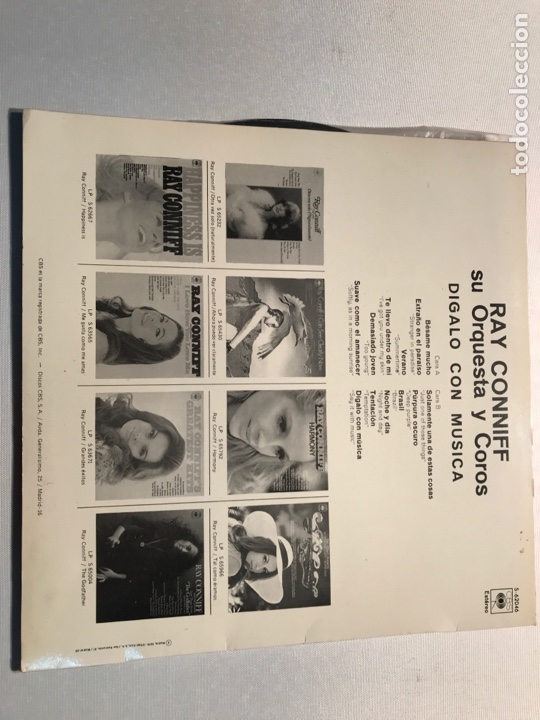Discos de vinilo: say it with Ray Conniff - Foto 2