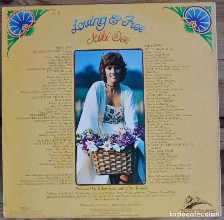 Discos de vinilo: Kiki Dee - Loving & Free LP 1973 UK - Foto 2