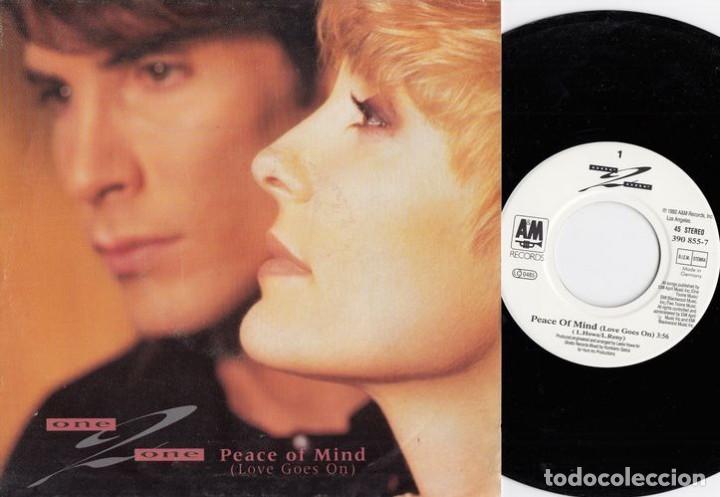 Discos de vinilo: ONE 2 ONE - PEACE OF MIND - SINGLE DE VINILO # - Foto 1