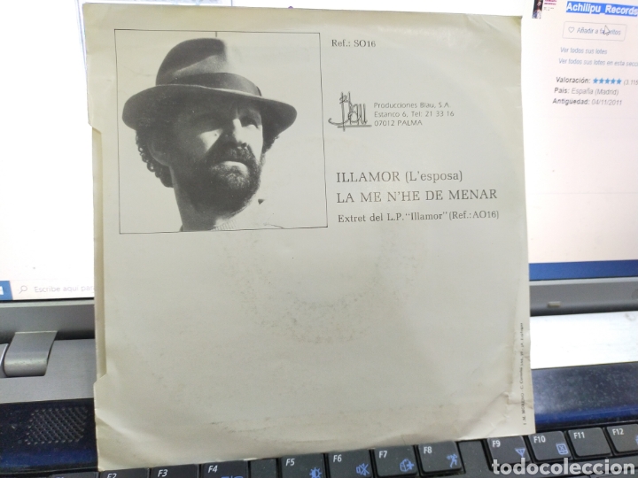 Discos de vinilo: Tomeu penya single illamor 1985 - Foto 2