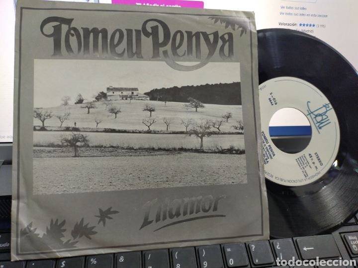 Discos de vinilo: Tomeu penya single illamor 1985 - Foto 1