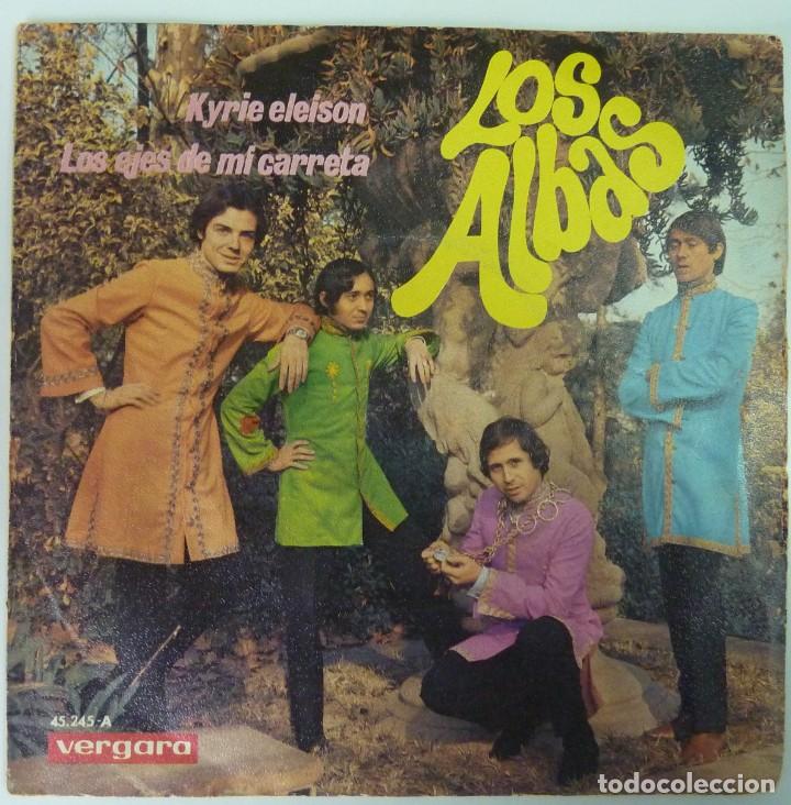 Discos de vinilo: LOS ALBAS // KYRIE ELEISON // 1968 // SINGLE - Foto 1