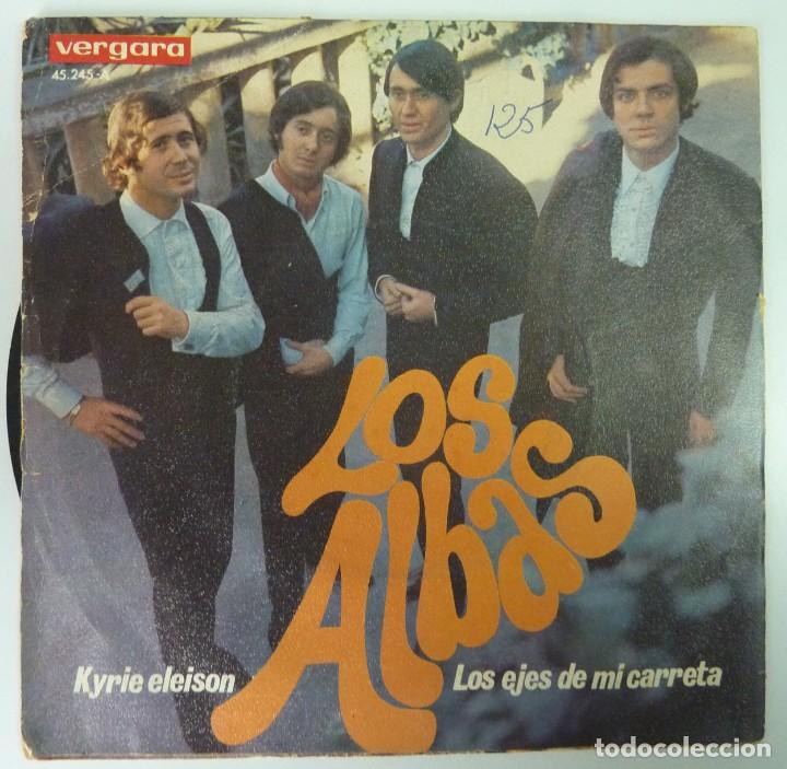 Discos de vinilo: LOS ALBAS // KYRIE ELEISON // 1968 // SINGLE - Foto 2