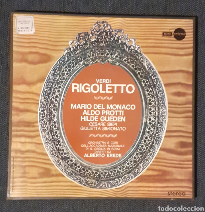 Discos de vinilo: VERDI - RIGOLETTO - CAJA 3 LP + Libreto - Foto 1