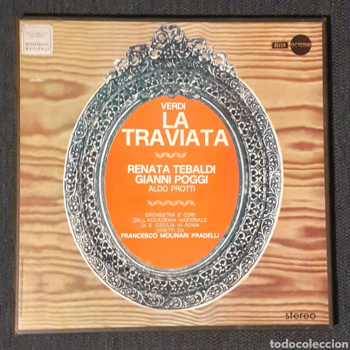 Discos de vinilo: VERDI - LA TRAVIATA - CAJA 3 LP + LIBRETO - Foto 1