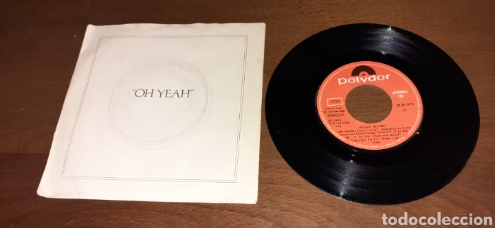 Discos de vinilo: ROXY MUSIC - OH YEAH/ SOUTH DOWNS - SINGLE - POLYDOR ,- L - - Foto 1