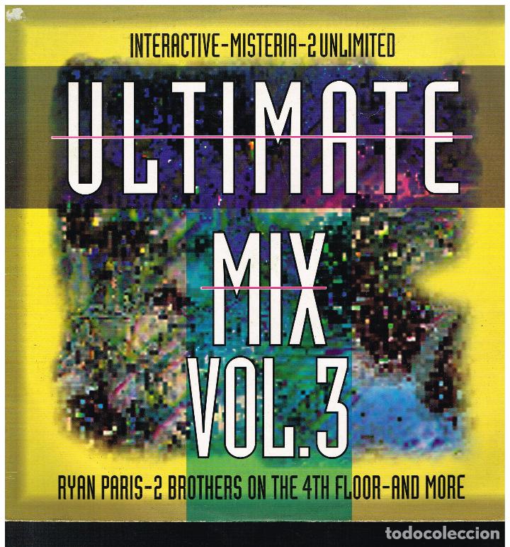 Discos de vinilo: ULTIMATE MIX VOL. 3 - LP 1992 - Foto 1