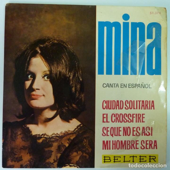 Discos de vinilo: MINA // EL CROSSFIRE+3 // 1964 // EP - Foto 1