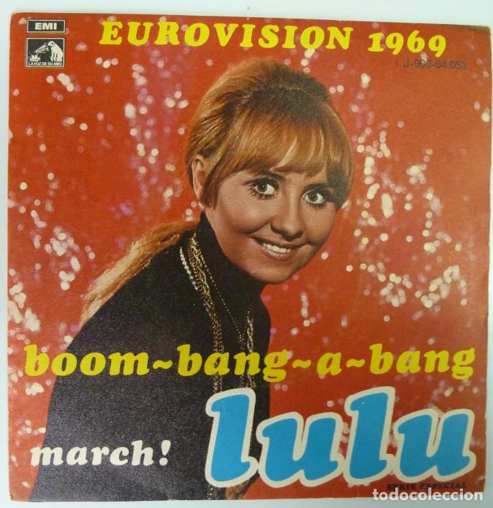 Discos de vinilo: LULU // EUROVISION 1969 // SINGLE - Foto 1