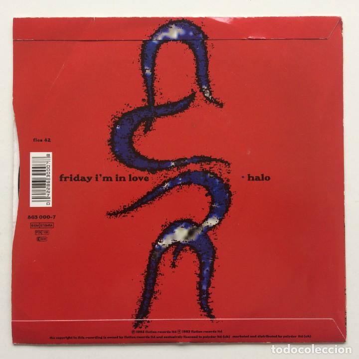 Discos de vinilo: Cure ‎– Friday Im In Love / Halo UK,1992 - Foto 2 - 230283450