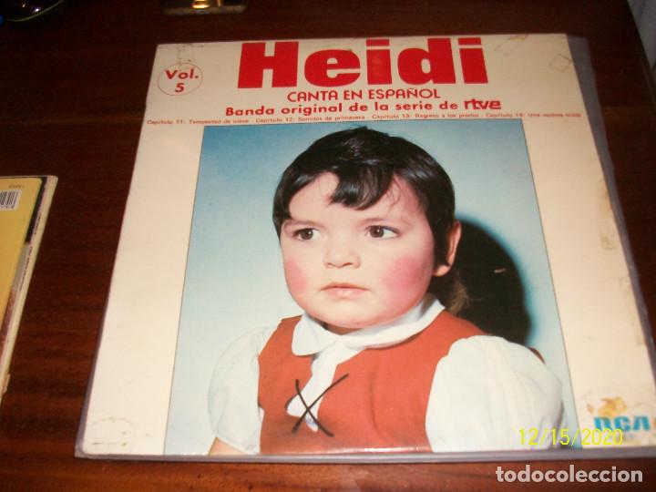 Discos de vinilo: HEIDI CANTA EN ESPA&Ntilde;OL-VOL.5 - Foto 1