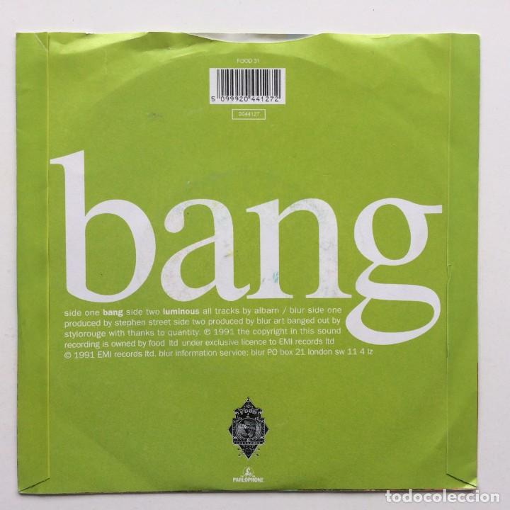 Discos de vinilo: Blur &lrm;&ndash; Bang / Luminous UK,1991* - Foto 2