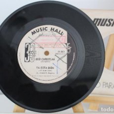Discos de vinilo: SIMPLE VINILO 7 PULG. - BOB CHRISTIAN - FREE - 1970 - ARGENTINO- EXC ESTADO. Lote 230299550