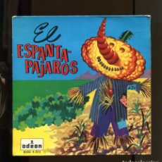 Discos de vinilo: CUENTO INFANTIL. EL ESPANTA-PAJAROS. SP. ODEON 1958. CONSERVADO. MUY DIFÍCIL