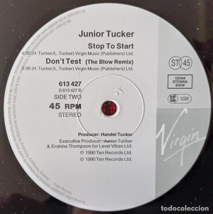 Discos de vinilo: JUNIOR TUCKER ** 16 (Into The Night) ** MAXI SINGLE VINILO - Foto 4