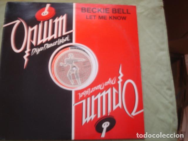 Discos de vinilo: Beckie Bell &lrm; Let Me Know - Foto 1