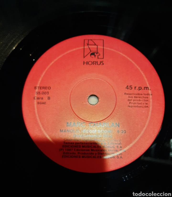 Discos de vinilo: Max Charlan - manolo, bom bom - Foto 2