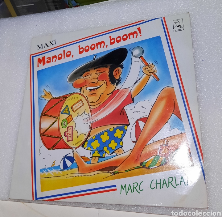 Discos de vinilo: Max Charlan - manolo, bom bom - Foto 1