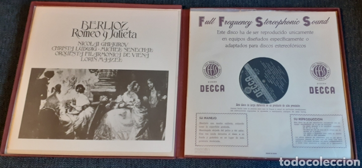 Discos de vinilo: BERLIOZ - ROMEO Y JULIETA - Foto 2