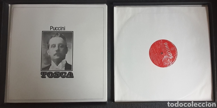 Discos de vinilo: PUCCINI - TOSCA - CAJA 2 LP + LIBRETO - Foto 2