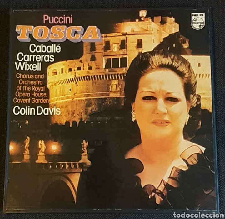 Discos de vinilo: PUCCINI - TOSCA - CAJA 2 LP + LIBRETO - Foto 1