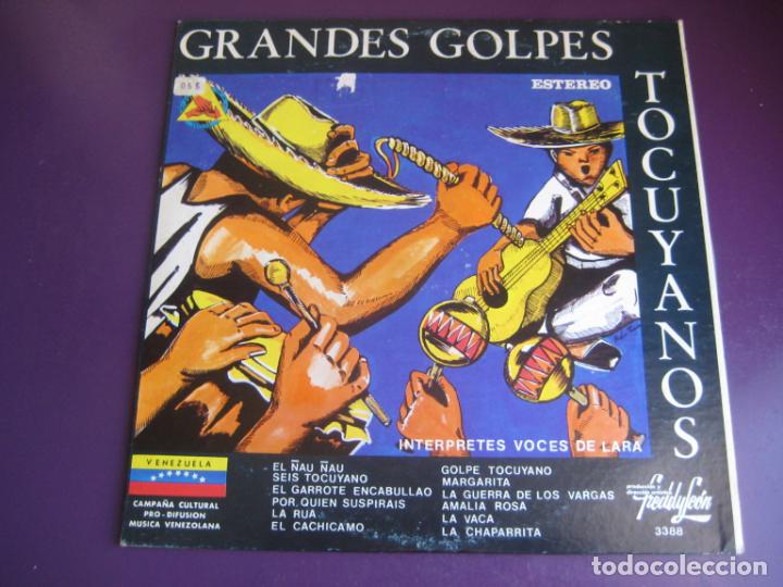 Dischi in vinile: Voces De Lara &lrm;&ndash; Grandes Golpes Tocuyanos - LP SAVILUZ VENEZUELA 1977 - FOLK TRADICIONAL -