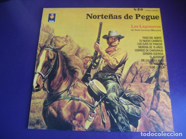 Vinyl records: Los Laguneros &lrm;&ndash; Norte&ntilde;as de Pague - LP GLOBO 1979 - MEXICO CORRIDOS - RANCHERAS - SIN USO