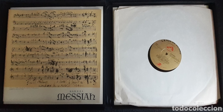 Discos de vinilo: HANDEL - MESSIAH - CAJA 3 LP + LIBRETO - Foto 2