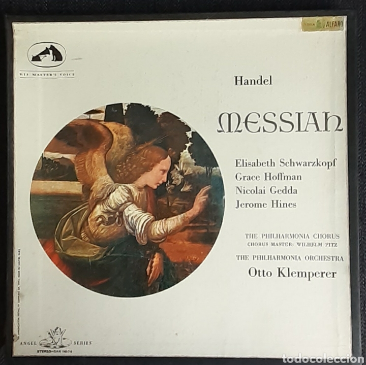 Discos de vinilo: HANDEL - MESSIAH - CAJA 3 LP + LIBRETO - Foto 1