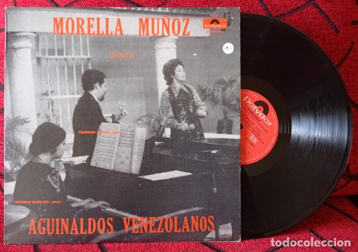 Discos de vinilo: MORELLA MU&Ntilde;OZ CANTA AGUINALDOS VENEZOLANOS VINILO LP VENEZUELA
