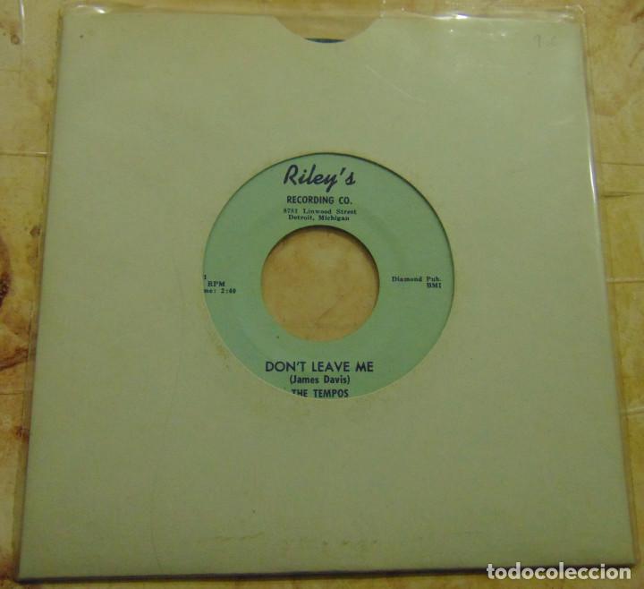 Discos de vinilo: The Tempos &lrm;&ndash; Dont Leave Me - SINGLE USA 1966 - Foto 1