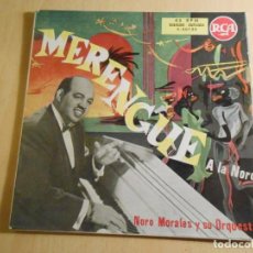 Discos de vinilo: NORO MORALES Y SU ORQUESTA - MERENGUE A LA NORO -, EP, LO CASARON + 3, AÑO 1959. Lote 230434310