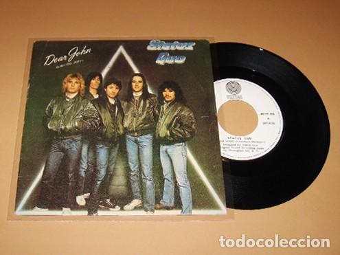 Discos de vinilo: STATUS QUO - DEAR JOHN - SINGLE - 1982 - Foto 1