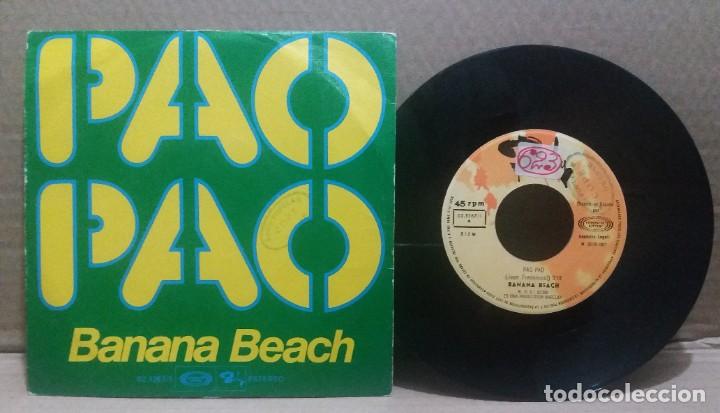 Discos de vinilo: BANANA BEACH / PAO PAO / SINGLE 7 INCH - Foto 1 - 230484175