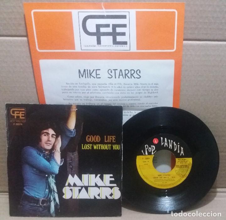 Discos de vinilo: MIKE STARRS / GOOD LIFE / SINGLE 7 INCH - Foto 1
