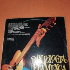 Discos de vinilo: ANTOLOGIA FLAMENCA. CIRCULO DE LECTORES. LP. ORLADOR 1968.. Lote 230508110